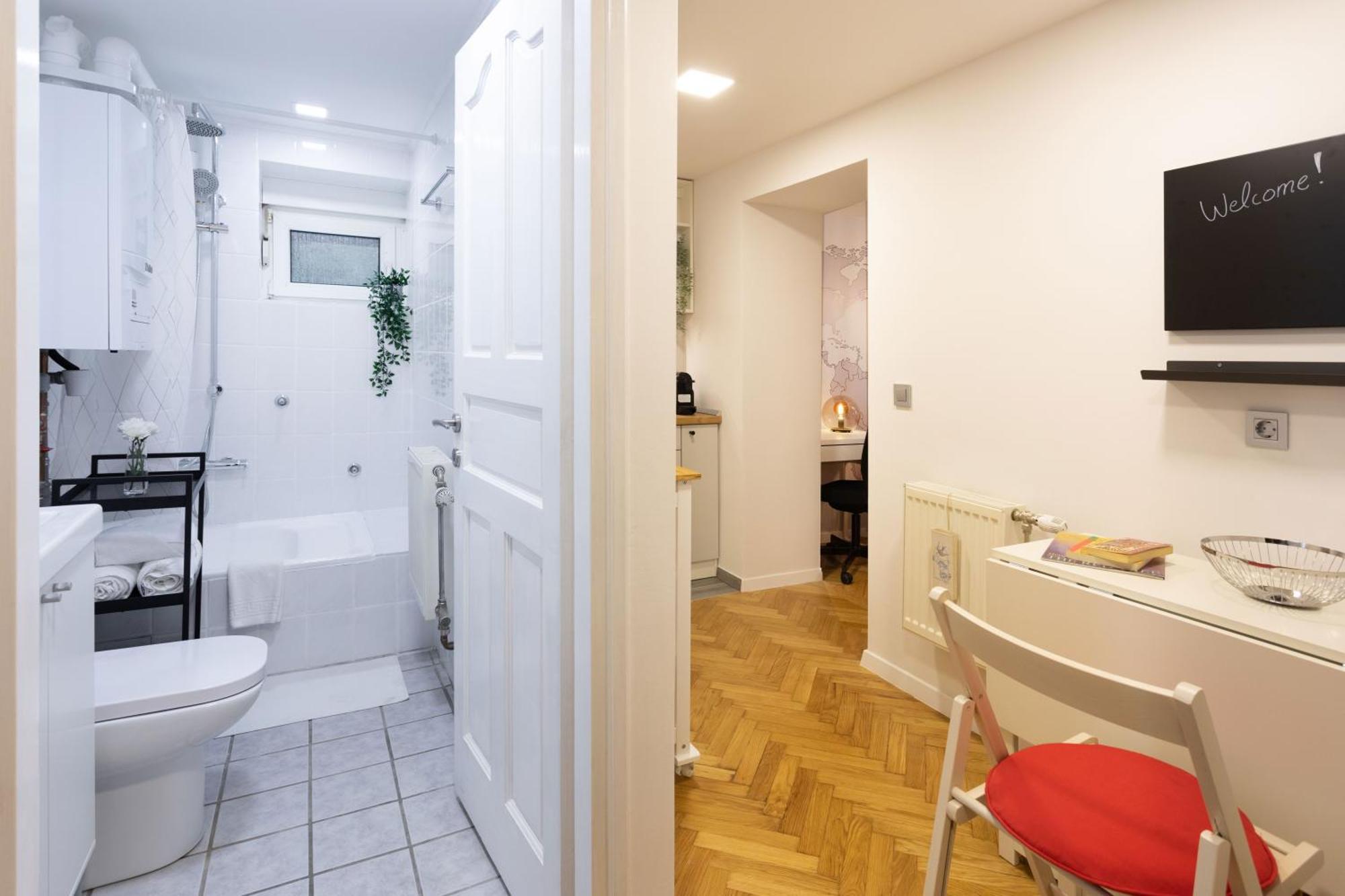 Modern Studio Near British Square Zagreb Eksteriør bilde